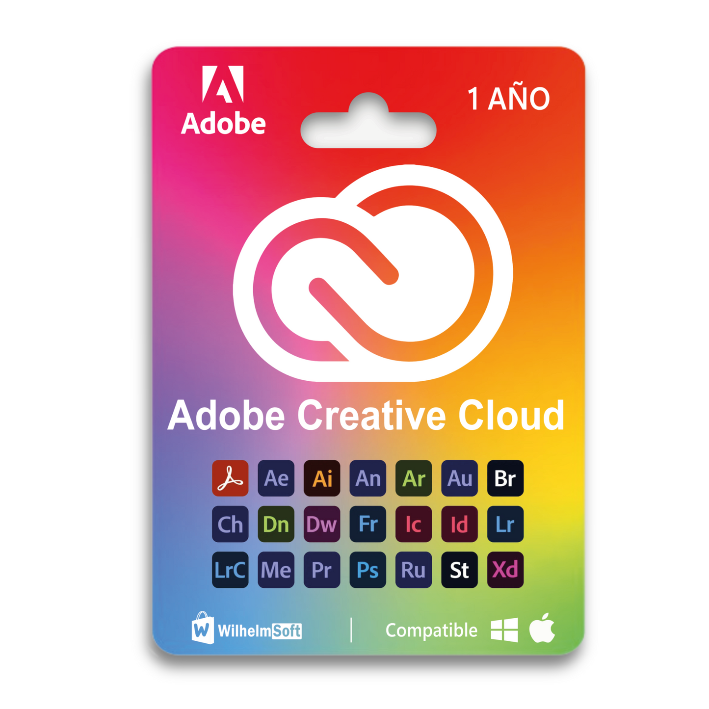 Adobe Creative Cloud - 1 Mes