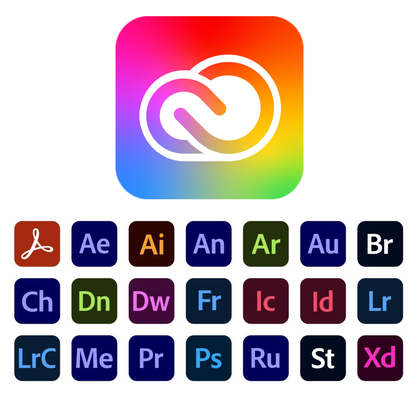 Adobe Creative Cloud - 1 Mes